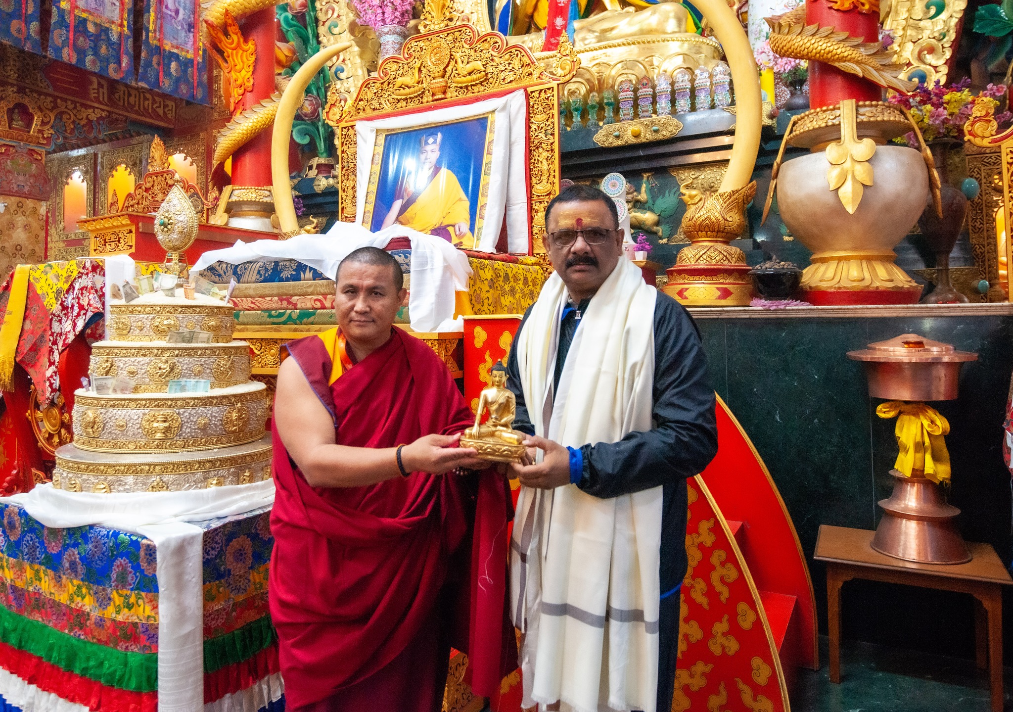 The Mayor of Varanasi is Guest of Honour at the 25th Kagyu Gunchoe