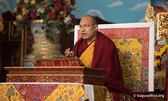 Studying Gampopa’s Ornament of Precious Liberation and the Karmapa’s Closing Talk